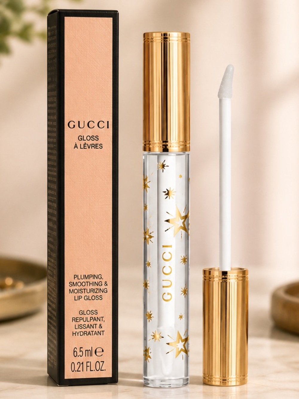 Gucci Gloss À Lèvres Plumping, Smoothing & Moisturizing Lip Gloss 6.5ml NIB